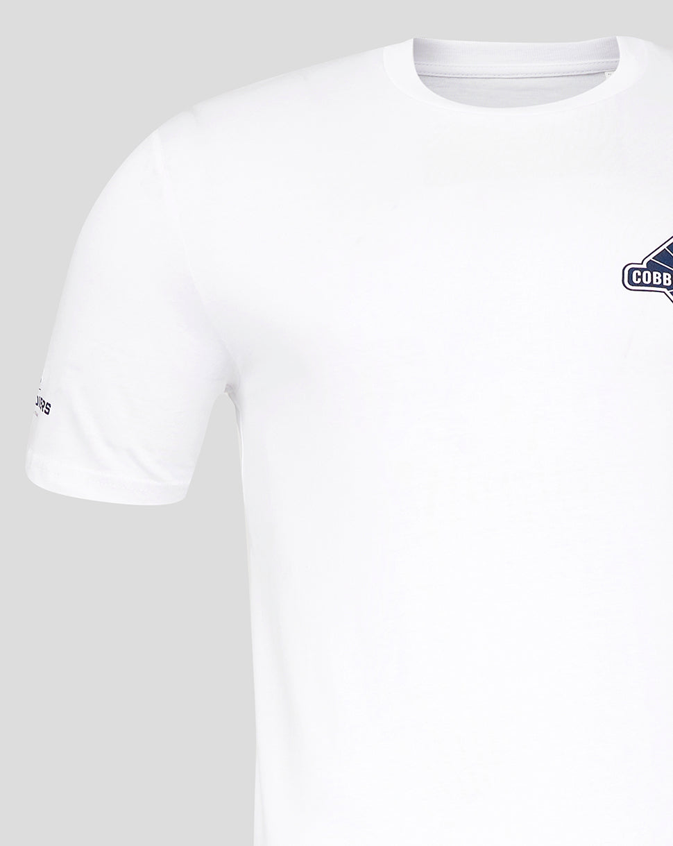 Unisex INEOS Grenadiers Cobbled 2024 Classics T-Shirt - White